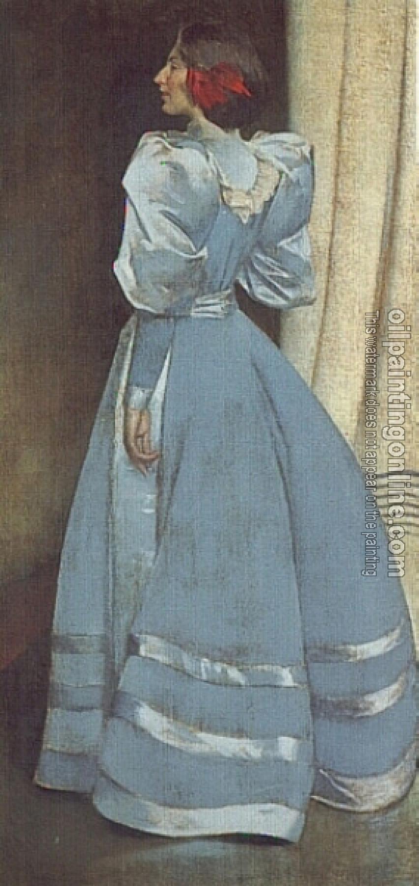 Alexander, John White - Gray Portrait, The Lady in Gray